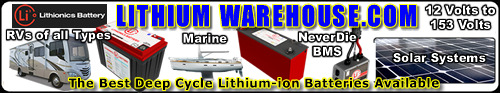 Click here for super powerful lithium-ion batteries for cars, trucks, RV, Marine and backup power